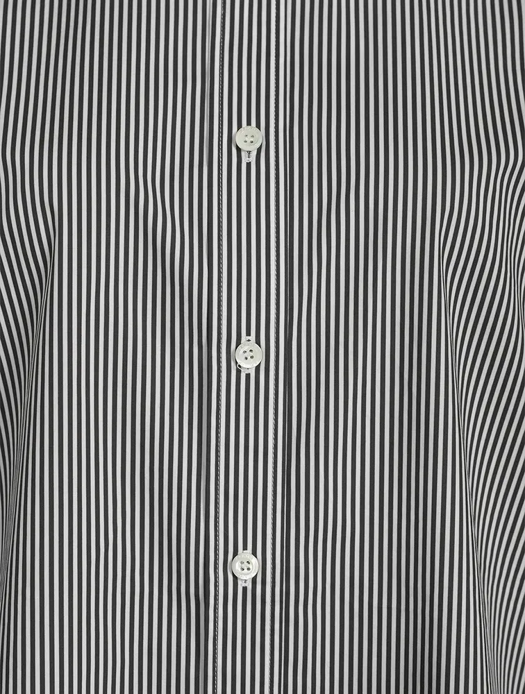The Oversized Shirt In Stripe Print