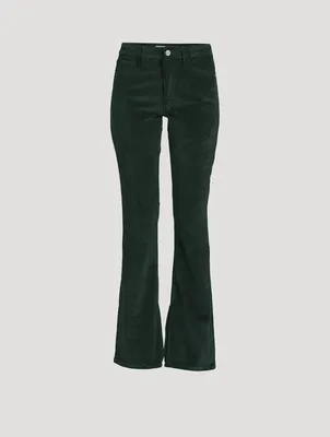 Le Mini Bootcut Corduroy Trousers