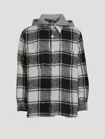 Wool Flannel Hoodie