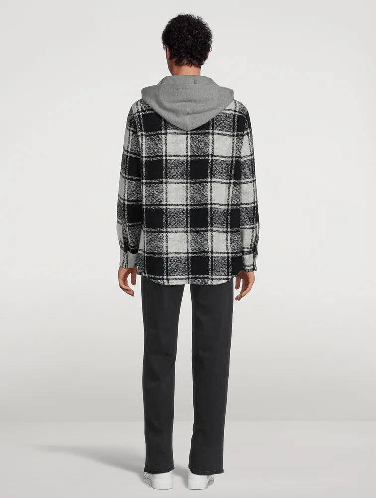 Wool Flannel Hoodie