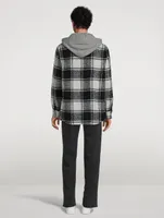 Wool Flannel Hoodie