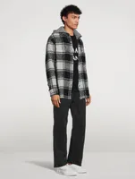 Wool Flannel Hoodie