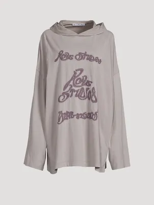 Embroidered Logo Hoodie