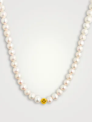 Pearl Smiley Necklace