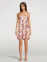 Silk Slip Floral Print