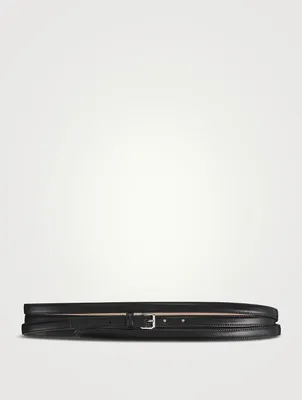 Multi Strap Leather Belt