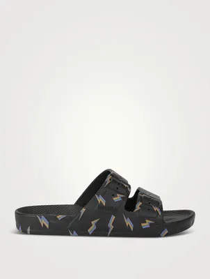 Bolt Slide Sandals