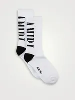 Vertical Logo Socks