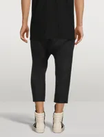 Drawstring Cropped Pants