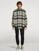 Strobe Jumbo Peter Alpaca Wool Jacket