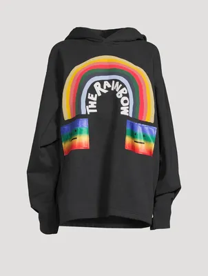 Hoodie Rainbow Print