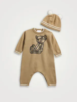Two-Piece Baby Thomas Bear Gift Set