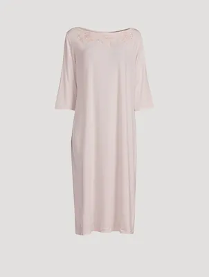 Lace-Trimmed Nightgown