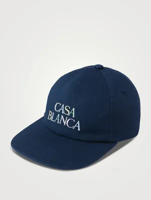 Stacked Logo Cotton Cap