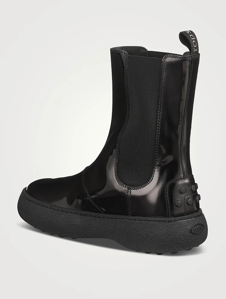 Gommini Leather Chelsea Boots