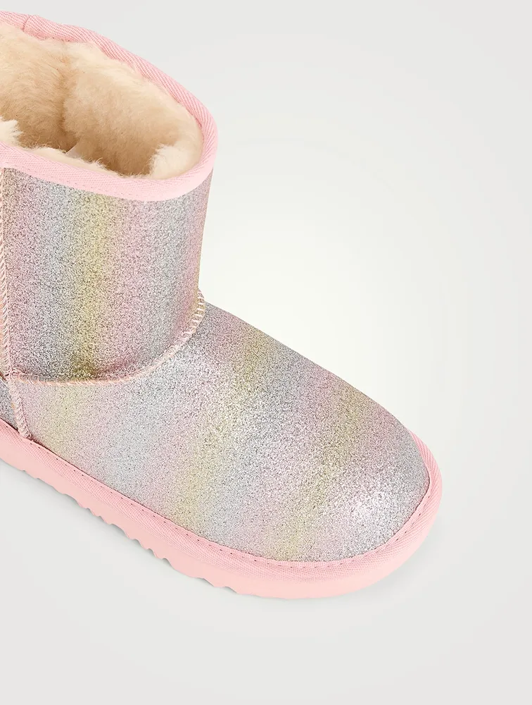 shiny uggs boots