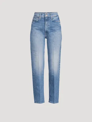 Study Hover High-Waisted Straight Jeans