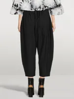 Tapered Wool Trousers
