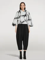Tapered Wool Trousers