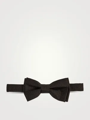 Silk Mini Dot Bow Tie