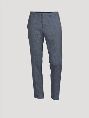 Wool Slim-Fit Pants
