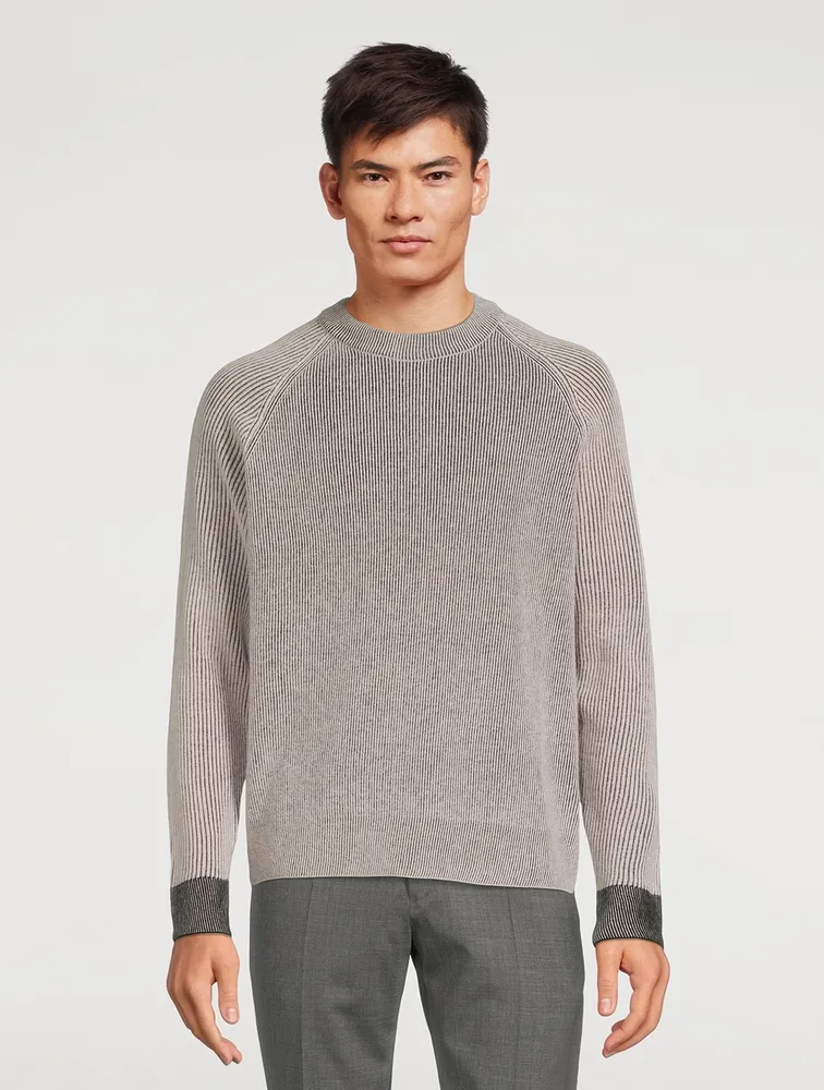 Gents Wool And Cotton Sweater