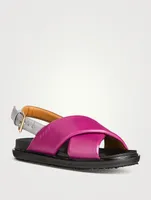 Fussbett Leather Slingback Sandals
