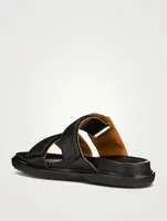 Fussbett Leather Slide Sandals