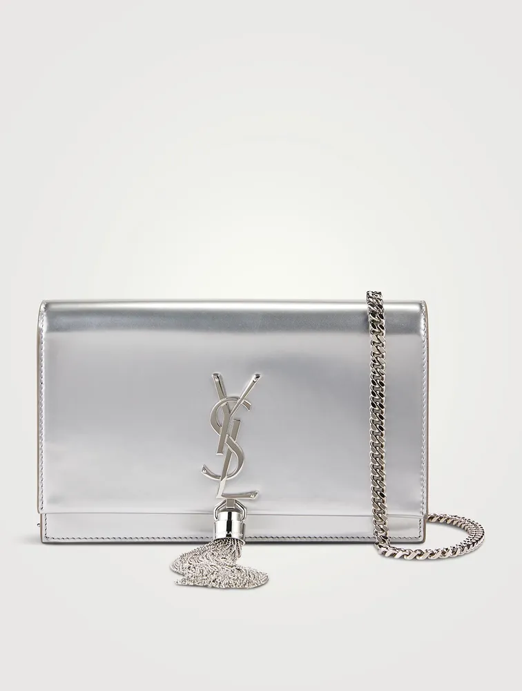 Kate YSL Monogram Mirrored Leather Chain Wallet