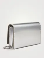 Kate YSL Monogram Mirrored Leather Chain Wallet