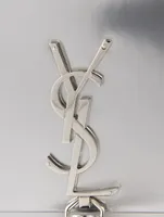 Kate YSL Monogram Mirrored Leather Chain Wallet