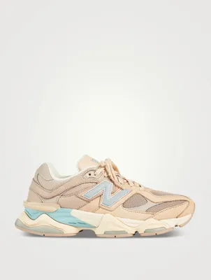 9060 Leather And Mesh Sneakers