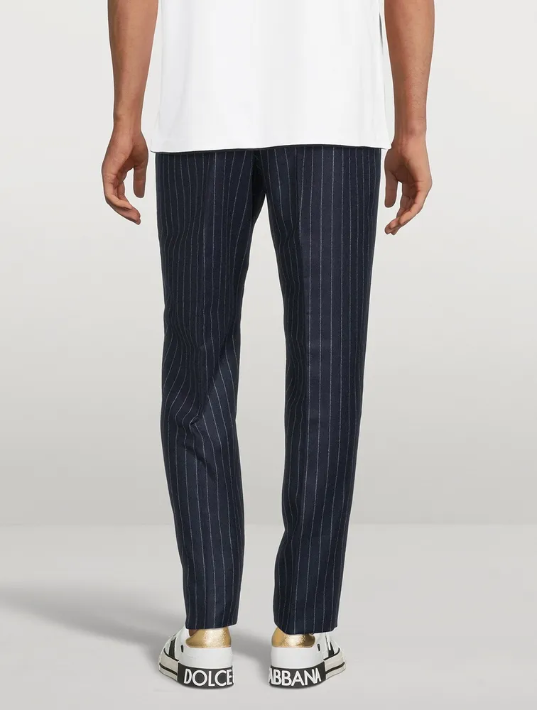 Striped Tailored Trousers