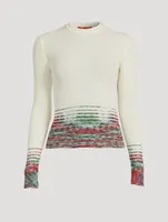 Knit Mockneck Sweater
