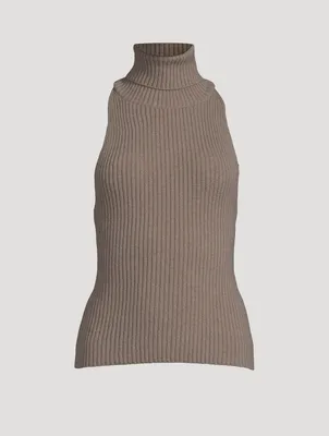 Edita Backless Turtleneck