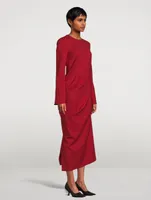 Lucienne Draped Dress