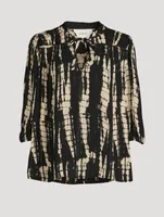 Kea Blouse Tie-Dye Print
