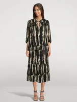 Kea Blouse Tie-Dye Print