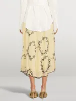 Georgette Midi Skirt