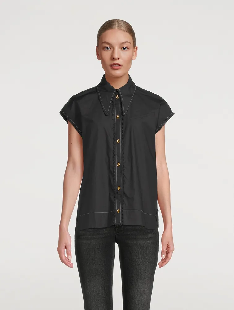 Cotton Poplin Shirt