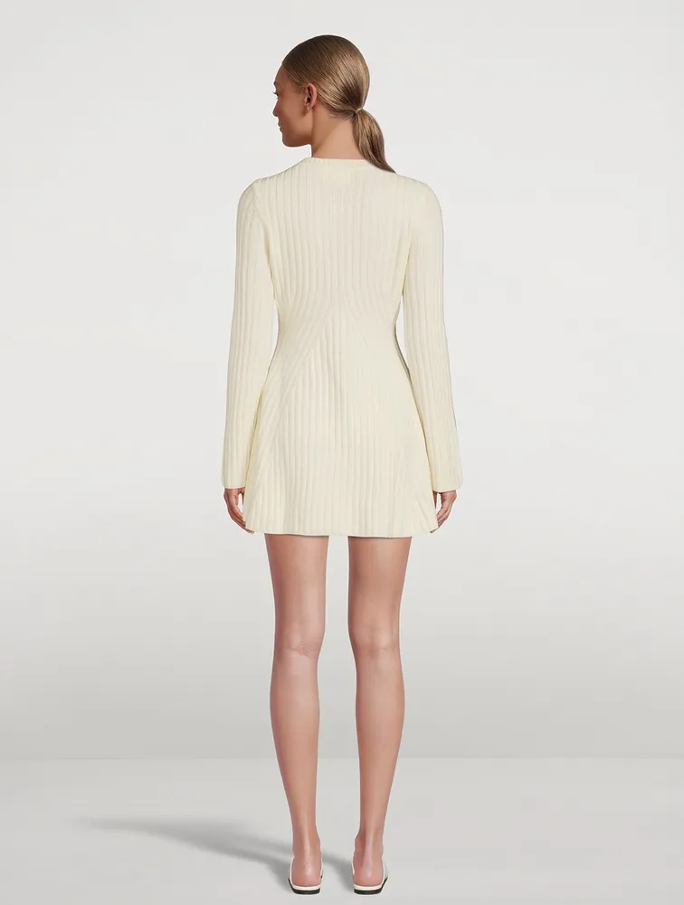 Asael Wool Mini Dress