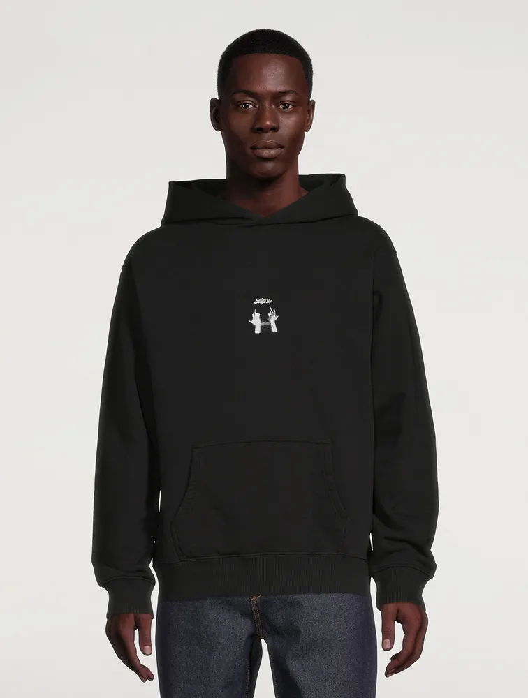 Middle Fingers Cotton Hoodie