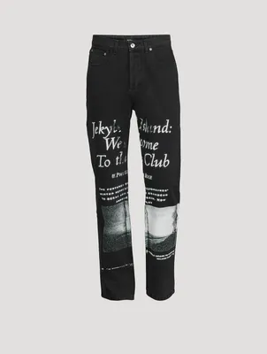 Jekyll And Hide Cotton Jeans