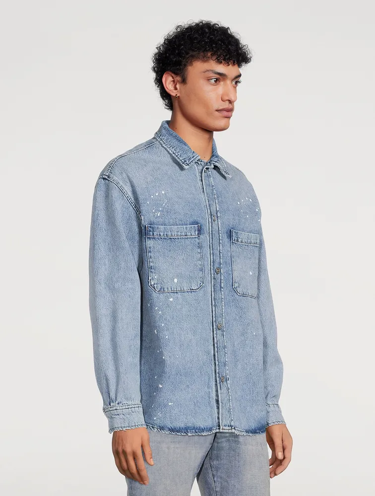 Oversized Denim Shirt