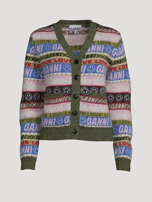 Intarsia Cardigan