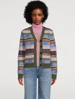 Intarsia Cardigan
