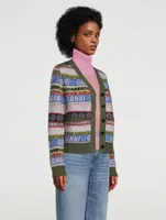Intarsia Cardigan