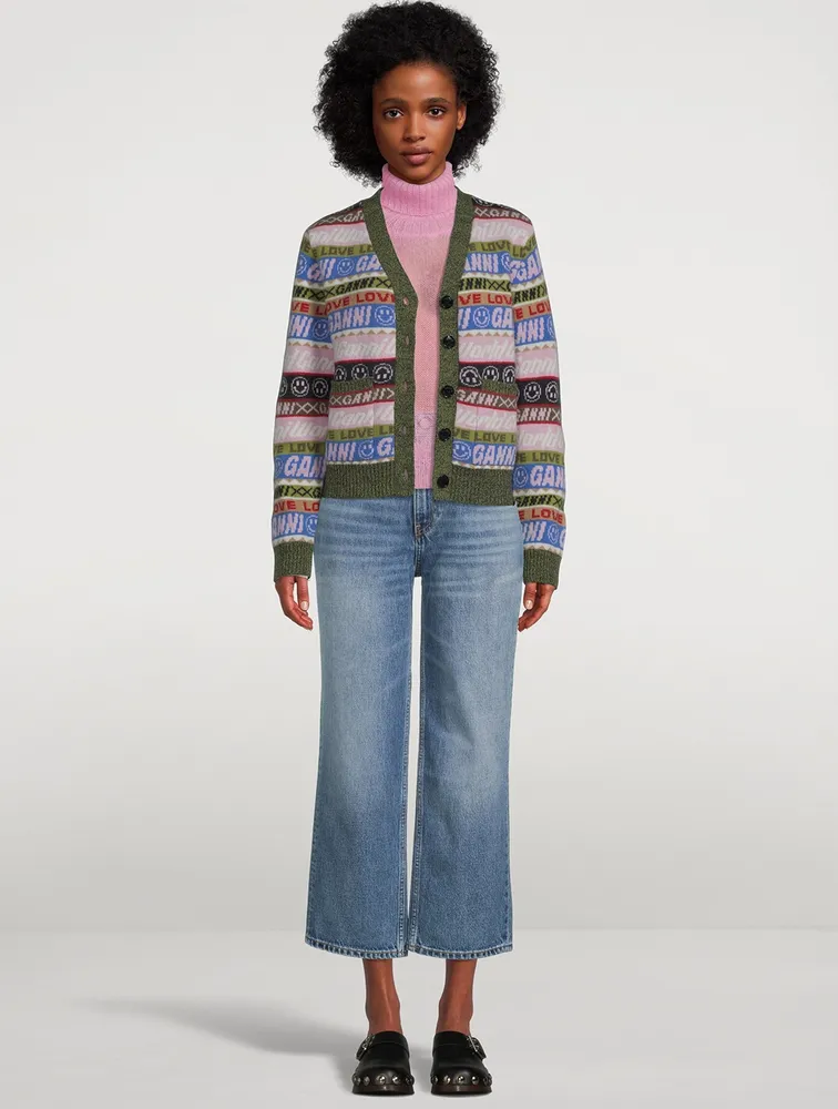 Intarsia Cardigan