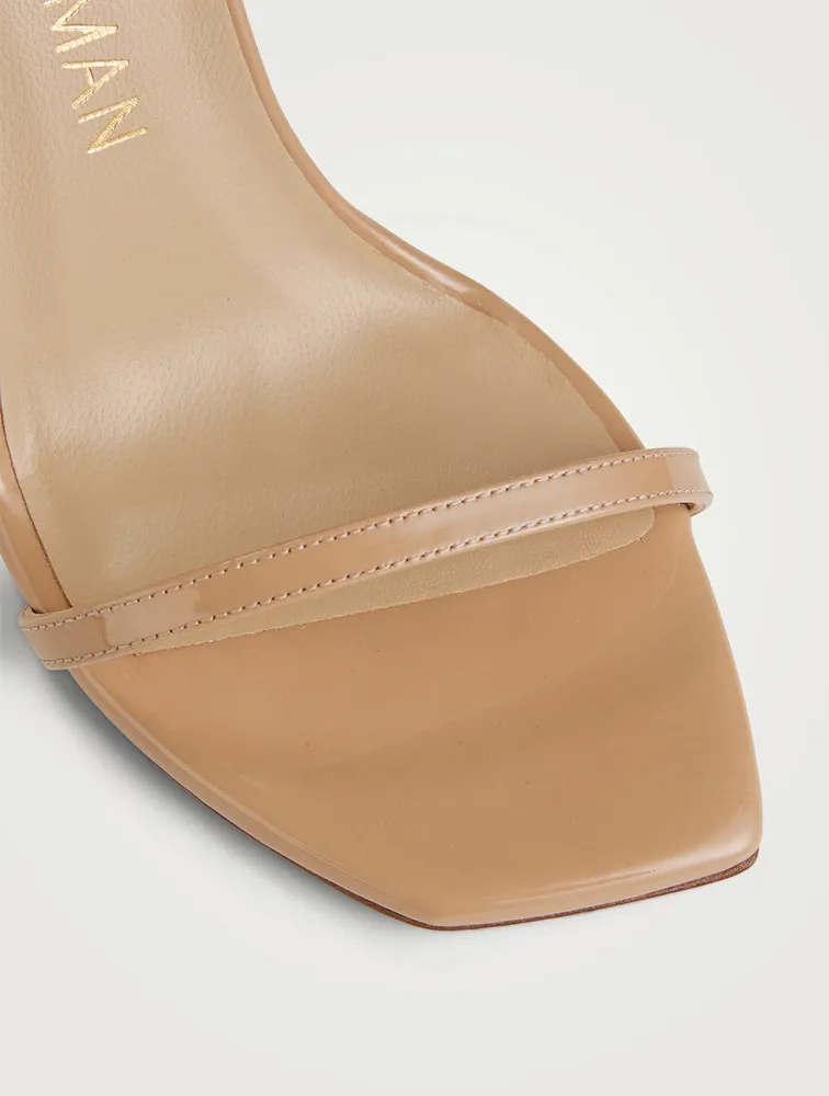 Nudistcurve Patent Leather Sandals