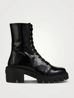Soho Leather Combat Boots